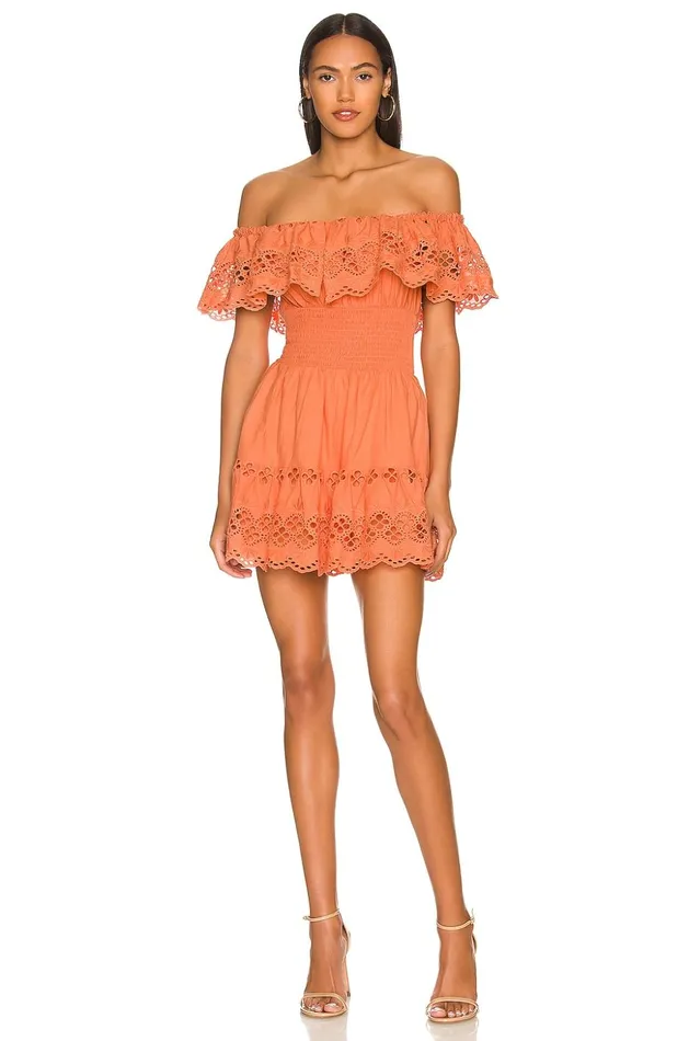 Lovers and Friends Dresses Women Dallas Mini Dress Peach