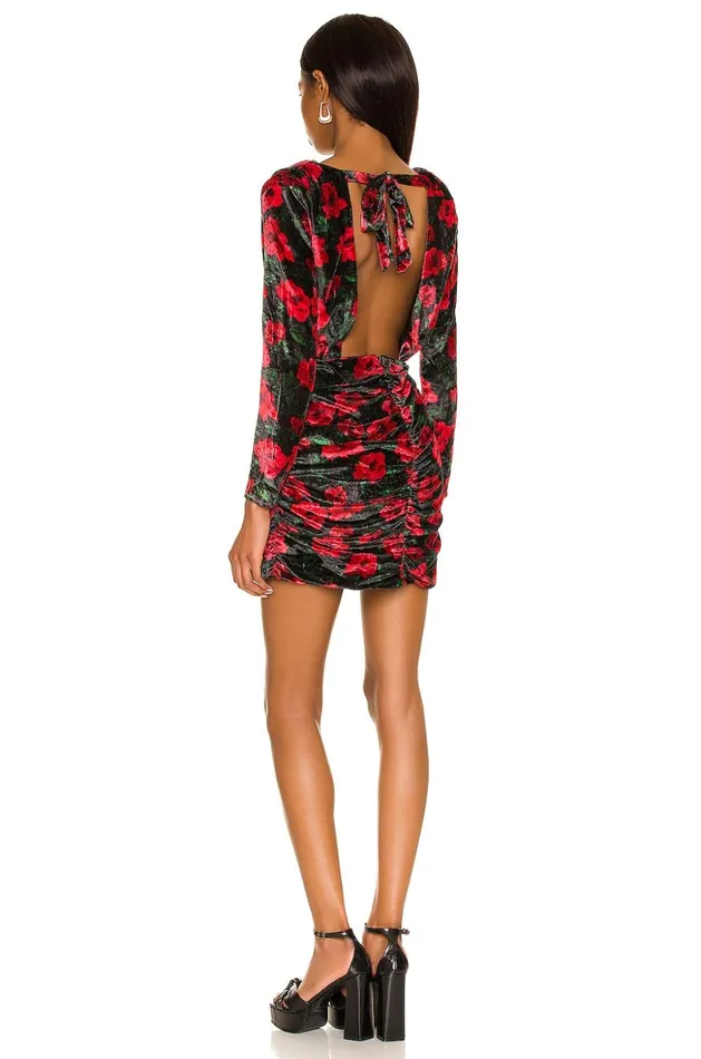 Lovers and Friends Dresses Women Jackie Mini Dress French Rose Floral Lovers and Friends Dresses Women Jackie Mini Dress French Rose Floral