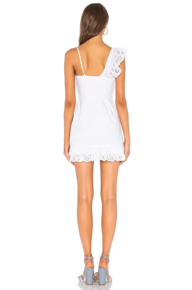 Lovers and Friends Dresses Women Kate Mini Dress White Lovers and Friends Dresses Women Kate Mini Dress White