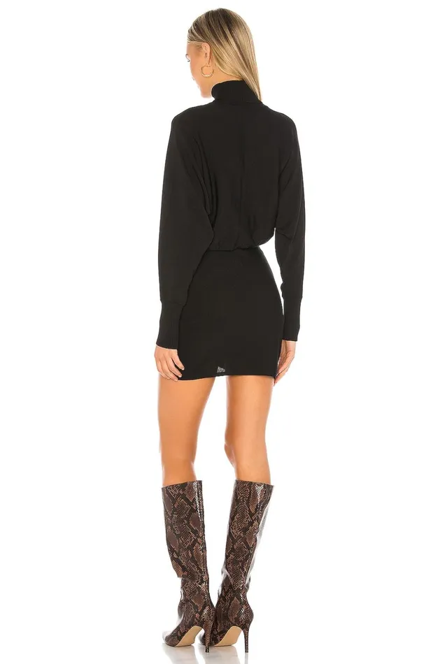 Lovers and Friends Dresses Women Kiana Sweater Dress Black Lovers and Friends Dresses Women Kiana Sweater Dress Black
