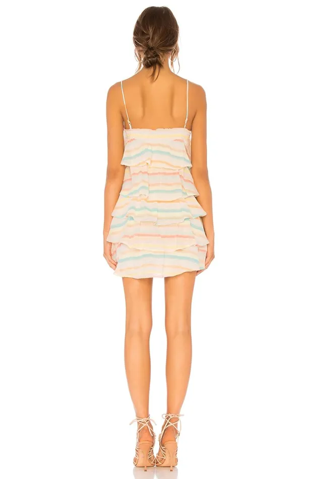 Lovers and Friends Dresses Women Liv Dress Spring Rainbow Lovers and Friends Dresses Women Liv Dress Spring Rainbow