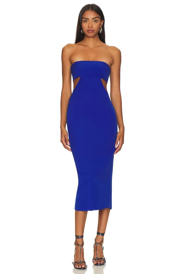 Lovers and Friends Dresses Women Maves Midi Dress Royal Blue