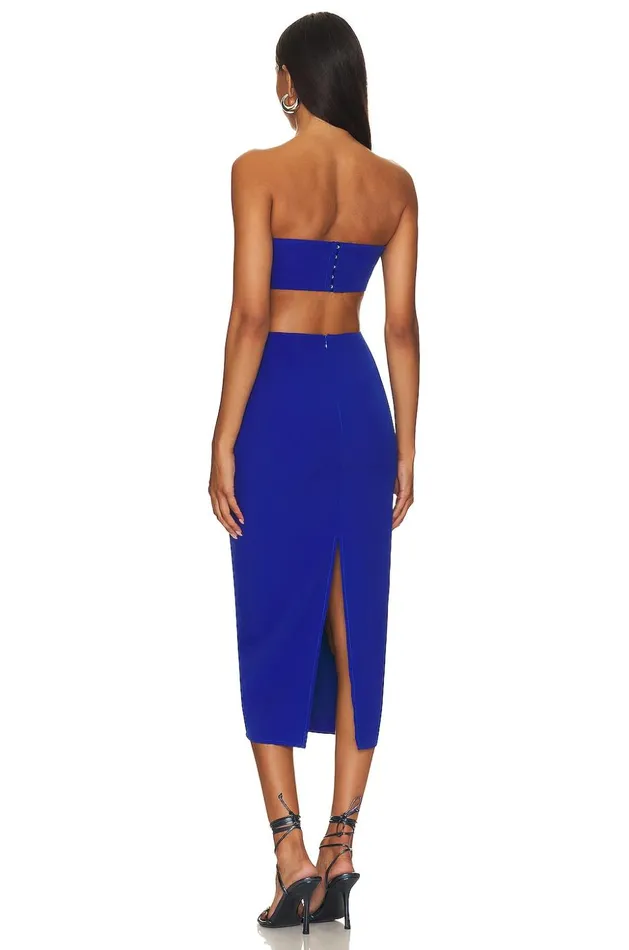 Lovers and Friends Dresses Women Maves Midi Dress Royal Blue Lovers and Friends Dresses Women Maves Midi Dress Royal Blue