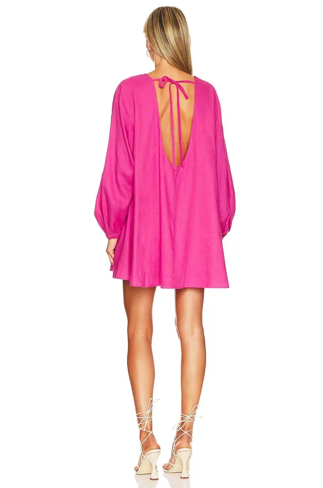 Lovers and Friends Dresses Women Moda Mini Dress Hot Pink Lovers and Friends Dresses Women Moda Mini Dress Hot Pink