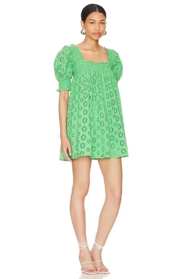 Lovers and Friends Dresses Women Reston Mini Dress Green Lovers and Friends Dresses Women Reston Mini Dress Green