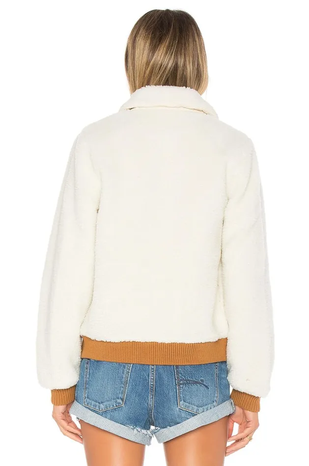 Lovers and Friends Jackets and Coats Women Simone Faux Fur Jacket Ivory Lovers and Friends Jackets and Coats Women Simone Faux Fur Jacket Ivory