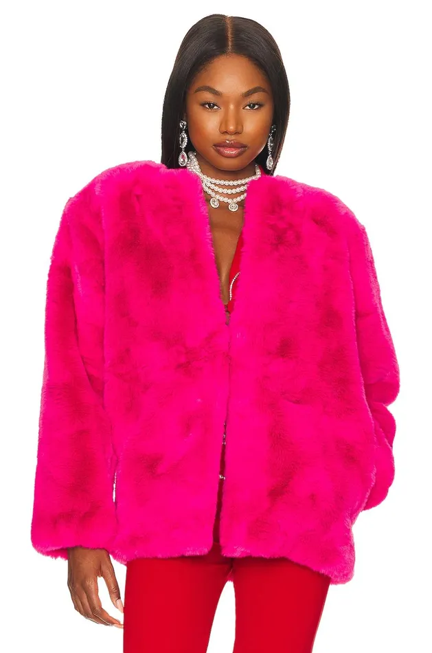 Lovers and Friends Jackets and Coats Women Zoe Coat Electric Pink Lovers and Friends Jackets and Coats Women Zoe Coat Electric Pink