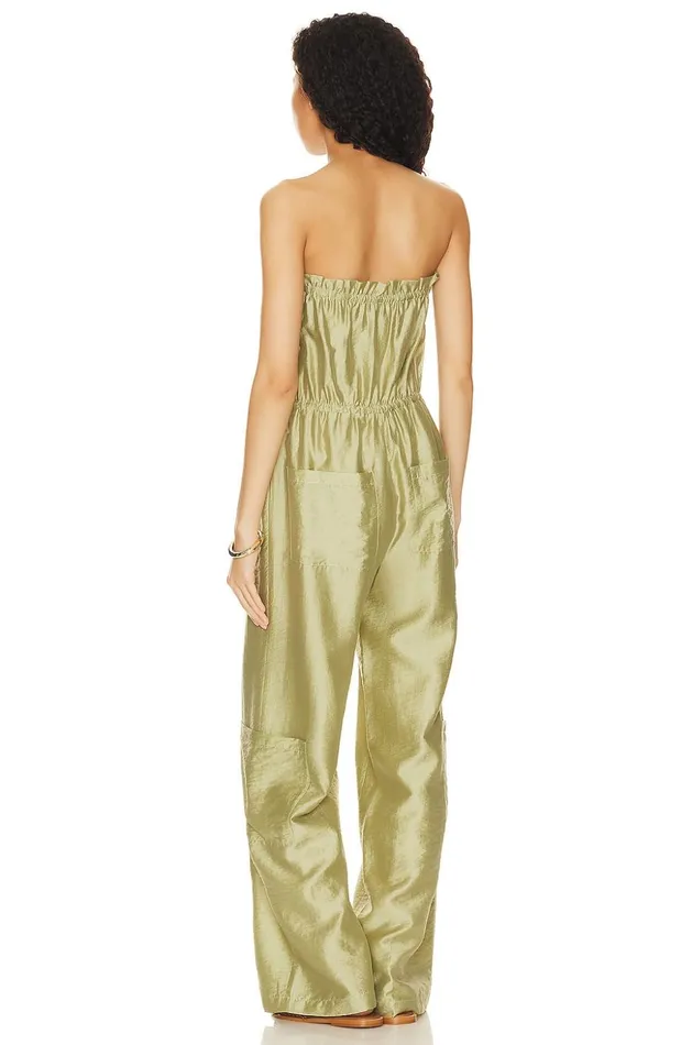 Lovers and Friends Jumpsuits Women Brynn Jumpsuit Sage Green Lovers and Friends Jumpsuits Women Brynn Jumpsuit Sage Green
