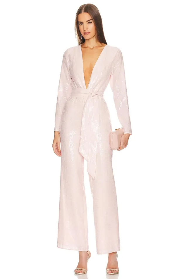 Lovers and Friends Jumpsuits Women Leighton Jumpsuit Champagne Pink