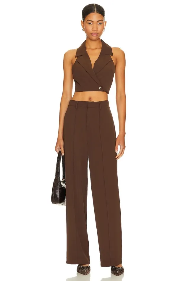 Lovers and Friends Pants Women Tory Trouser Brown Lovers and Friends Pants Women Tory Trouser Brown