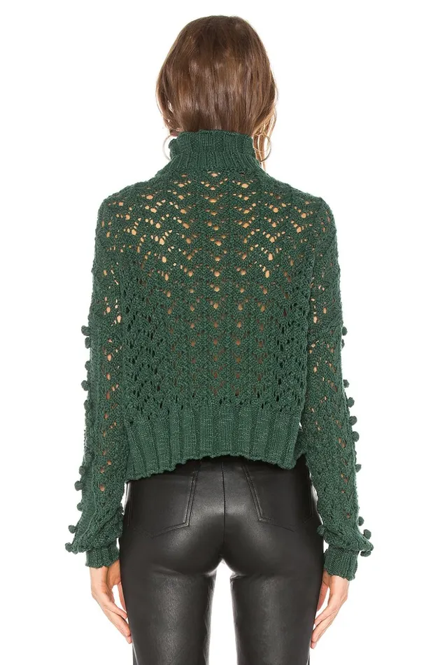 Lovers and Friends Sweaters and Knits Women Daybreak Sweater Forest Green Lovers and Friends Sweaters and Knits Women Daybreak Sweater Forest Green