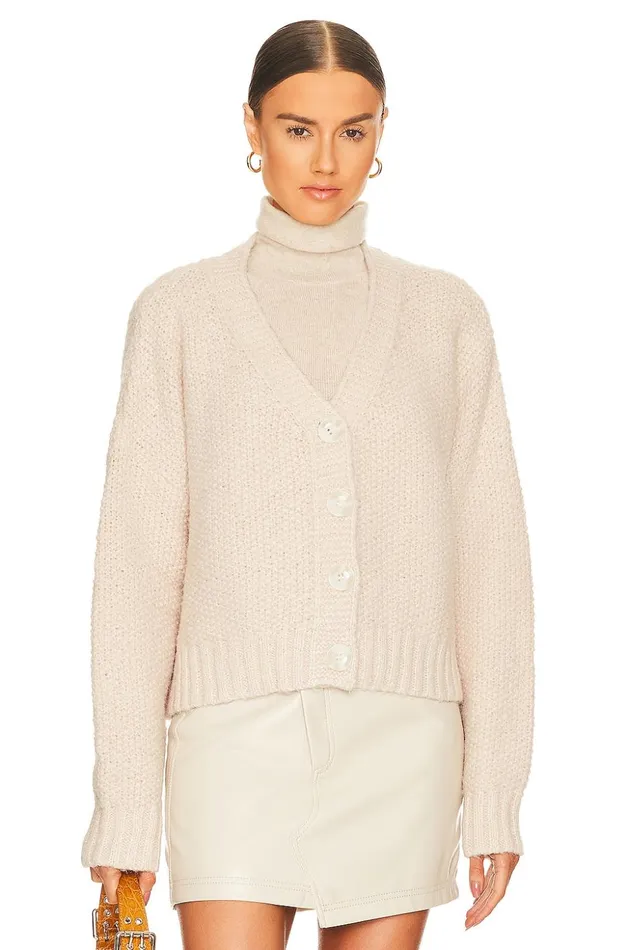 Lovers and Friends Sweaters and Knits Women Lili Button Front Cardigan Nude