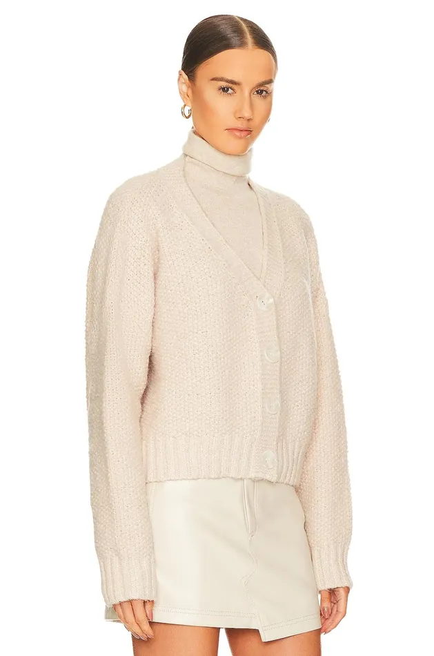 Lovers and Friends Sweaters and Knits Women Lili Button Front Cardigan Nude Lovers and Friends Sweaters and Knits Women Lili Button Front Cardigan Nude