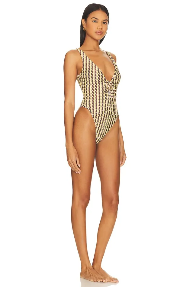 Lovers and Friends Swimsuits and CoverUps Women Horizon One Piece Multi Trigon Lovers and Friends Swimsuits and CoverUps Women Horizon One Piece Multi Trigon