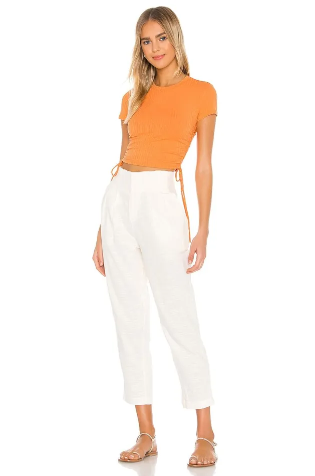 Lovers and Friends Tops Women Divine Tee Orange Lovers and Friends Tops Women Divine Tee Orange