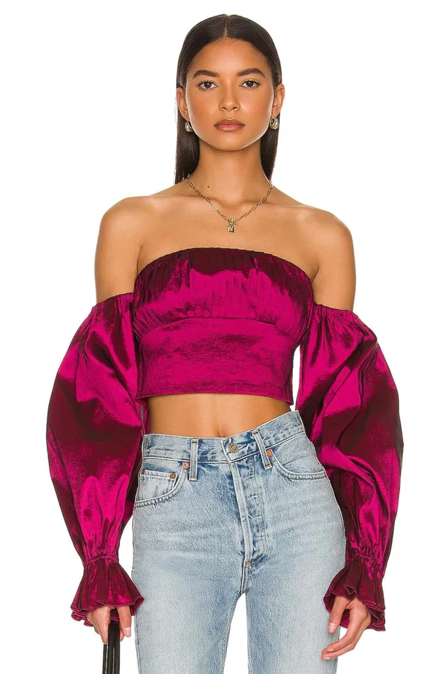 Lovers and Friends Tops Women Fraya Top Raspberry Red