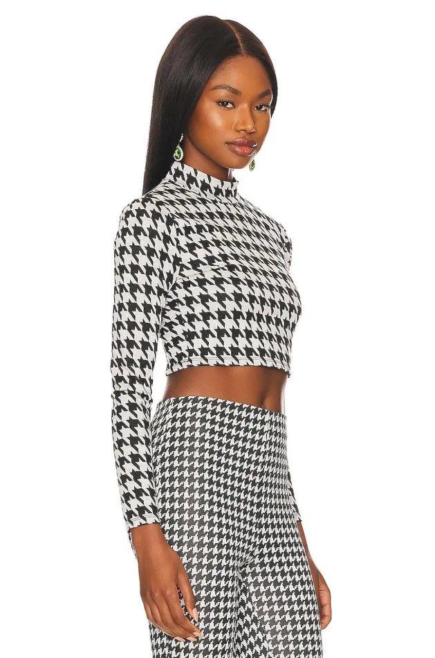 Lovers and Friends Tops Women Hyperion Top Black and White Lovers and Friends Tops Women Hyperion Top Black and White