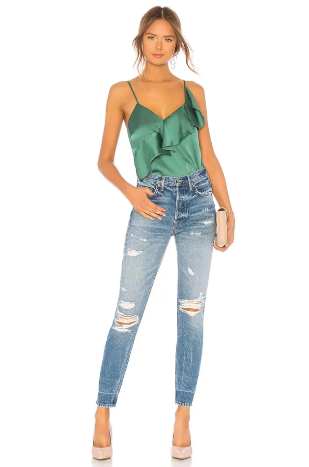 Lovers and Friends Tops Women Laguna Top Green Lovers and Friends Tops Women Laguna Top Green