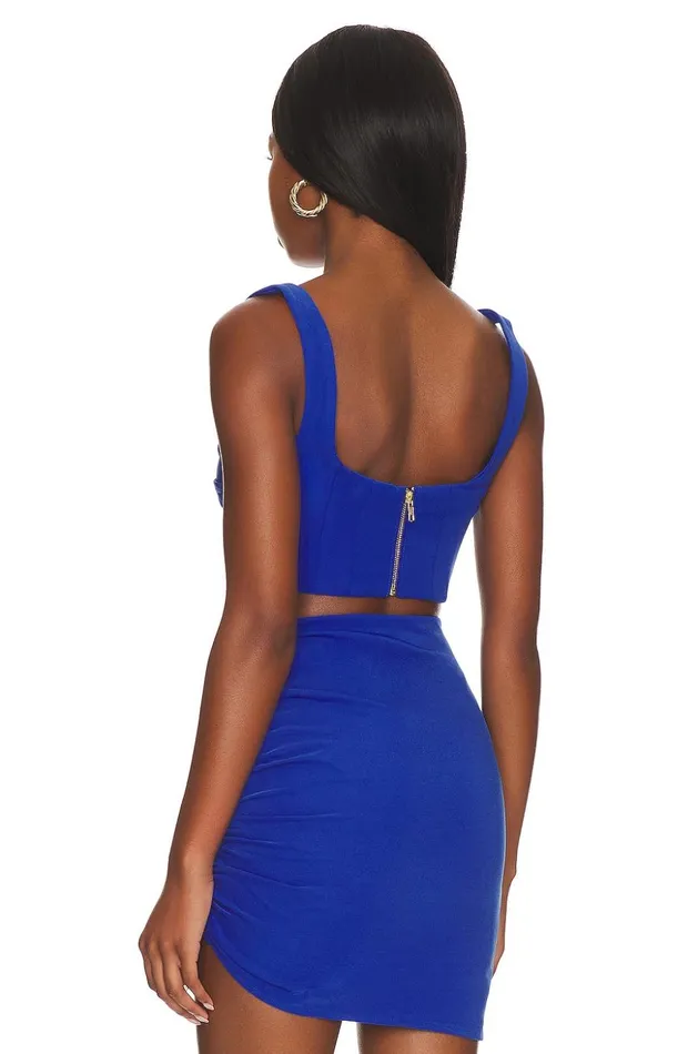 Lovers and Friends Tops Women Monte Bustier Royal Blue Lovers and Friends Tops Women Monte Bustier Royal Blue
