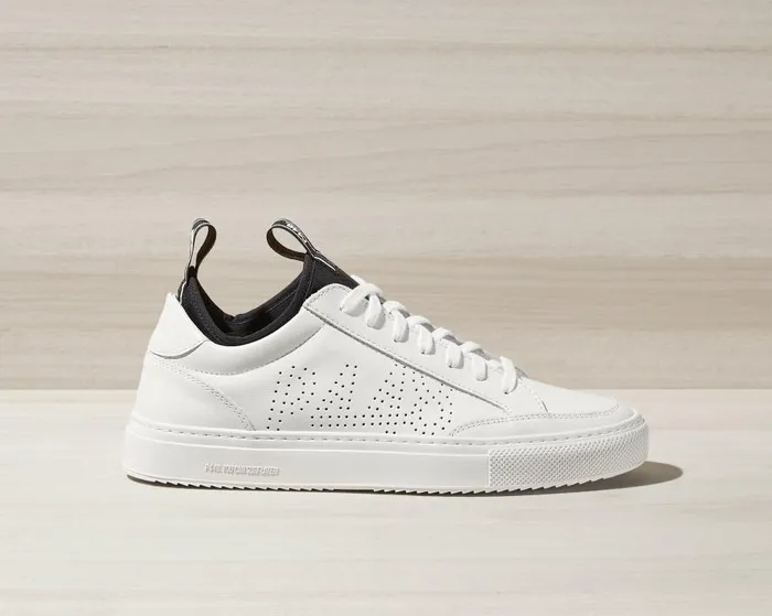 Low Tops Men P448 Sohosocks White