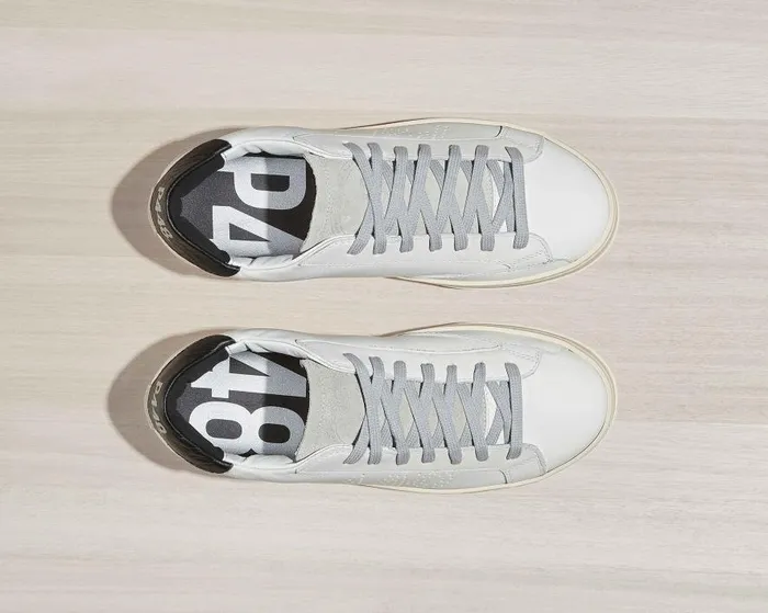 Low Tops Women P448 John WhiteBlack Low Tops Women P448 John WhiteBlack