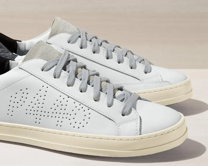 Low Tops Women P448 John WhiteBlack Low Tops Women P448 John WhiteBlack