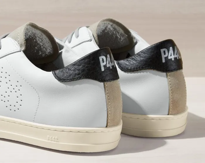 Low Tops Women P448 John WhiteBlack Low Tops Women P448 John WhiteBlack