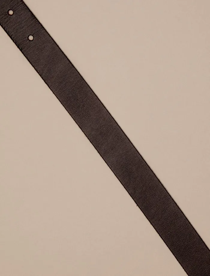 Lucky Brand Belts Women Double Keeper Belt Black