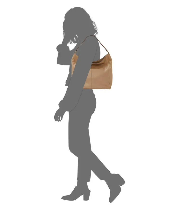 Lucky Brand Handbags Women Fari Hobo Bag Light Brown