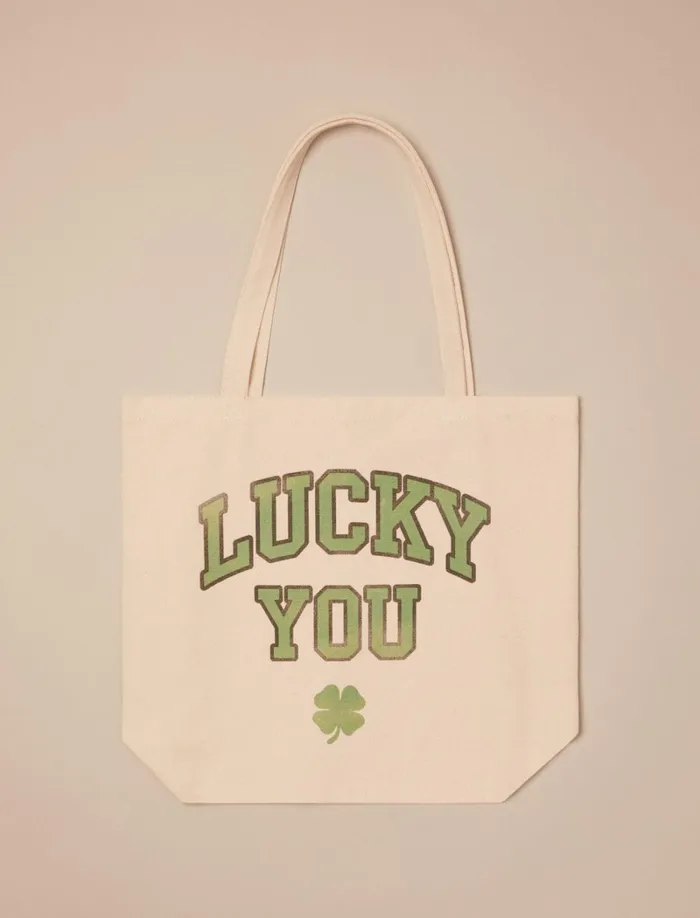 Lucky Brand Handbags Women Lucky You Canvas Tote Natural