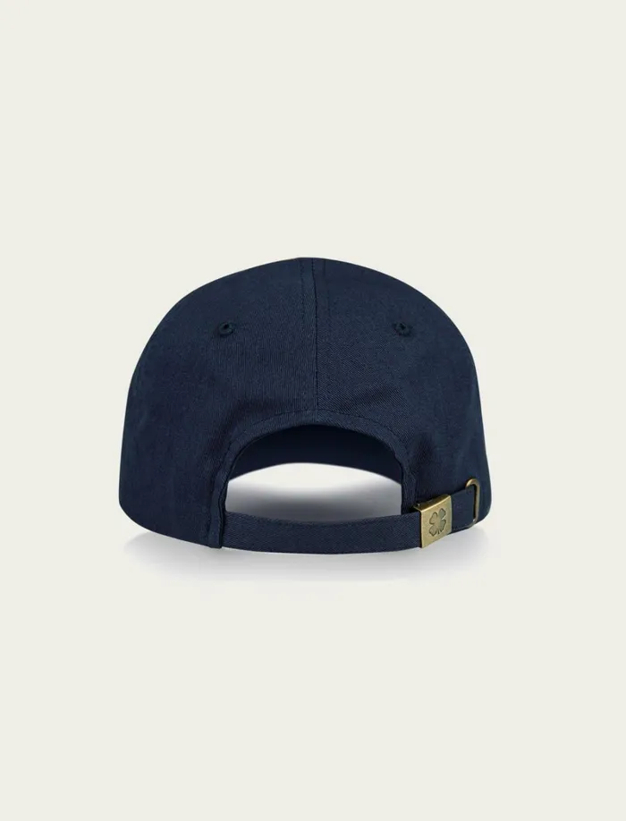 Lucky Brand Hats Men Oval Clover Patch Dad Hat Dark Blue