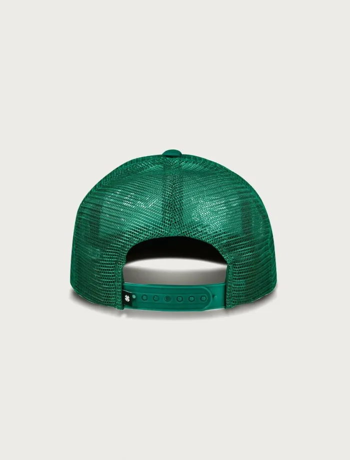 Lucky Brand Hats Women Lucky Collegiate Trucker Hat Dark Green