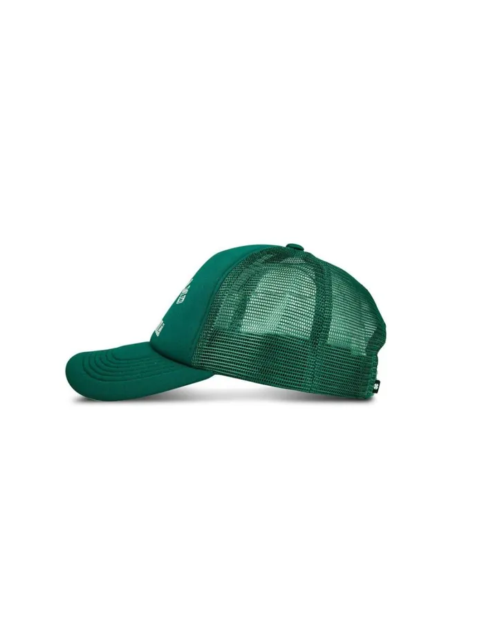 Lucky Brand Hats Women Lucky Collegiate Trucker Hat Dark Green