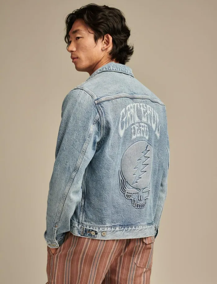 Lucky Brand Jackets and Outerwear Men Grateful Dead Steal Your Face Jacket Forever Touring Lucky Brand Jackets and Outerwear Men Grateful Dead Steal Your Face Jacket Forever Touring