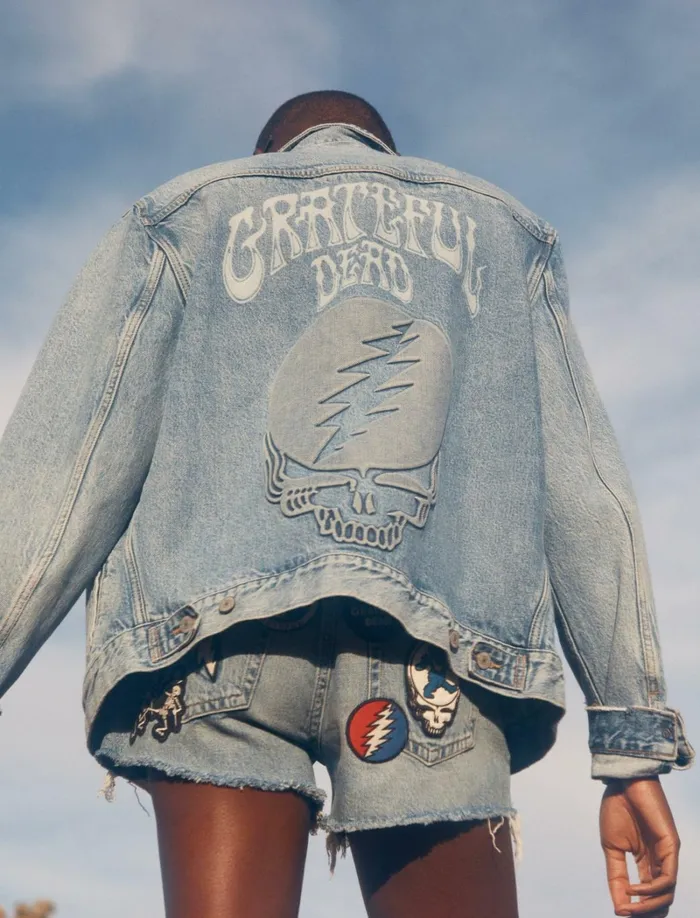 Lucky Brand Jackets and Outerwear Women Grateful Dead Steal Your Face Jacket Forever Touring