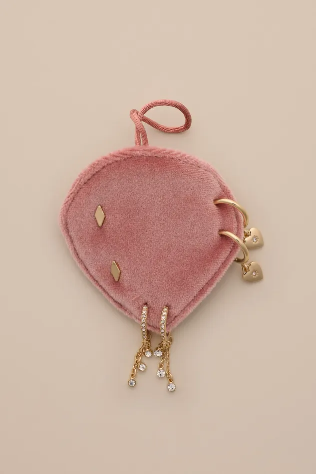 Lucky Brand Jewelry Women Glam Trio Earring Set Gold