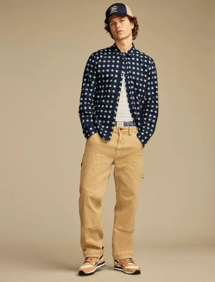 Lucky Brand Pants Men 181 Relaxed Utility Goldenrod