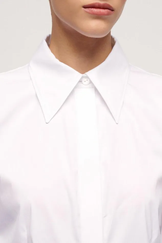 Luisa Spagnoli Blouses And Shirts Lana 8211 Cotton Shirt White 8211 Women Luisa Spagnoli Blouses And Shirts Lana 8211 Cotton Shirt White 8211 Women