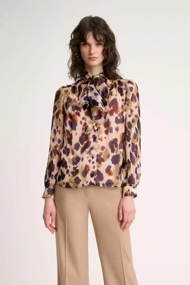 Luisa Spagnoli Blouses And Shirts Linda 8211 Blouse With Sash 8211 Women Luisa Spagnoli Blouses And Shirts Linda 8211 Blouse With Sash 8211 Women