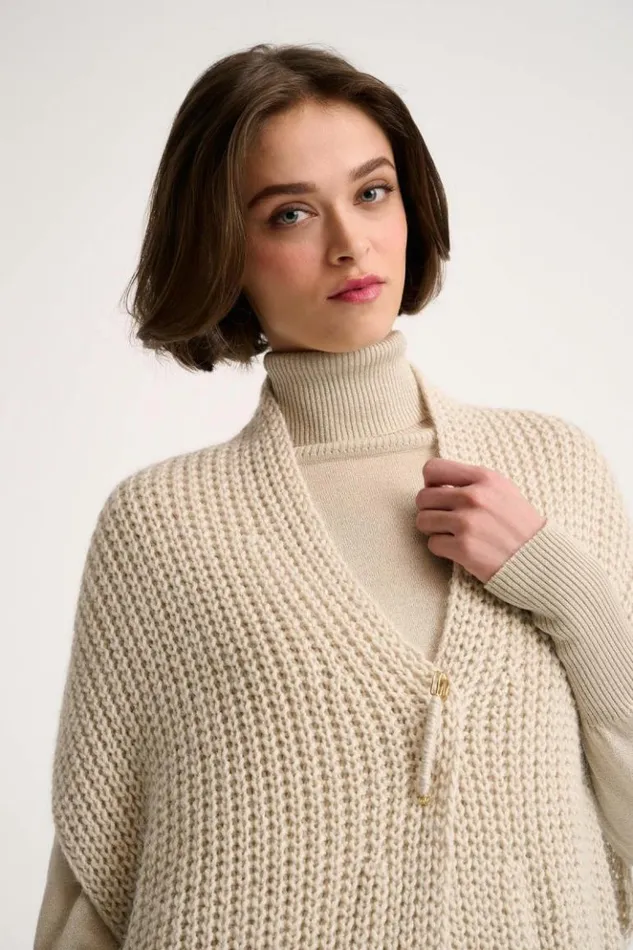 Luisa Spagnoli Cardigan Calda 8211 Unstructured Knit Jacket Ivory 8211 Women Luisa Spagnoli Cardigan Calda 8211 Unstructured Knit Jacket Ivory 8211 Women