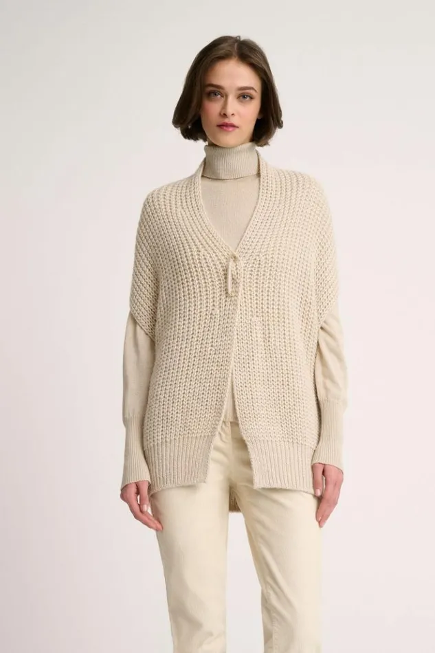 Luisa Spagnoli Cardigan Calda 8211 Unstructured Knit Jacket Ivory 8211 Women Luisa Spagnoli Cardigan Calda 8211 Unstructured Knit Jacket Ivory 8211 Women