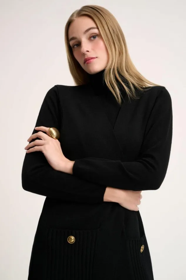 Luisa Spagnoli Cardigan Menna 8211 Knit Vest Black 8211 Women Luisa Spagnoli Cardigan Menna 8211 Knit Vest Black 8211 Women