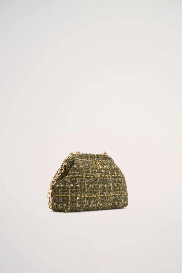 Luisa Spagnoli Clutch And Pochette Ibira 8211 Clutch Bag Greengold 8211 Women Luisa Spagnoli Clutch And Pochette Ibira 8211 Clutch Bag Greengold 8211 Women
