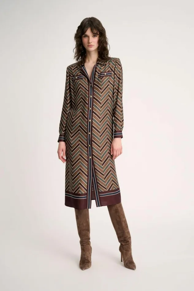 Luisa Spagnoli Dresses and Jumpsuits Giardino 8211 Viscose ShirtDress 8211 Women Luisa Spagnoli Dresses and Jumpsuits Giardino 8211 Viscose ShirtDress 8211 Women