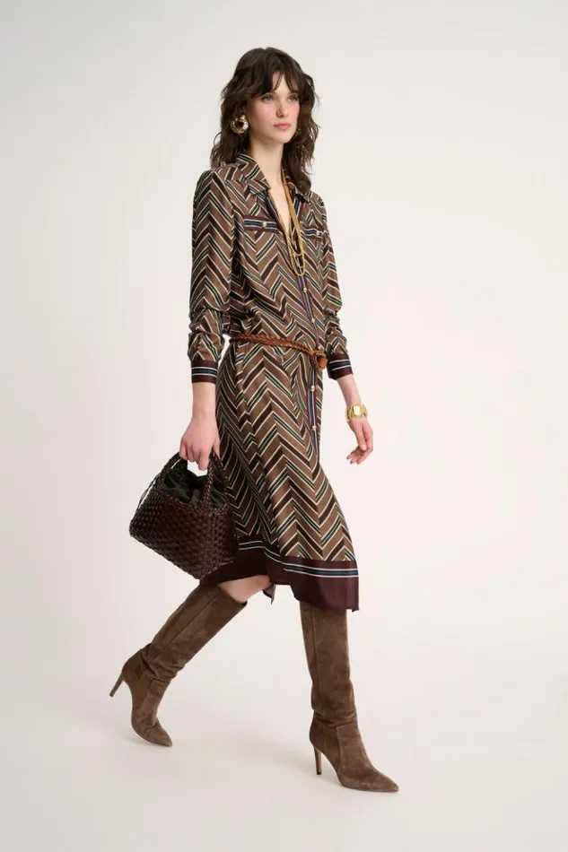 Luisa Spagnoli Dresses and Jumpsuits Giardino 8211 Viscose ShirtDress 8211 Women Luisa Spagnoli Dresses and Jumpsuits Giardino 8211 Viscose ShirtDress 8211 Women
