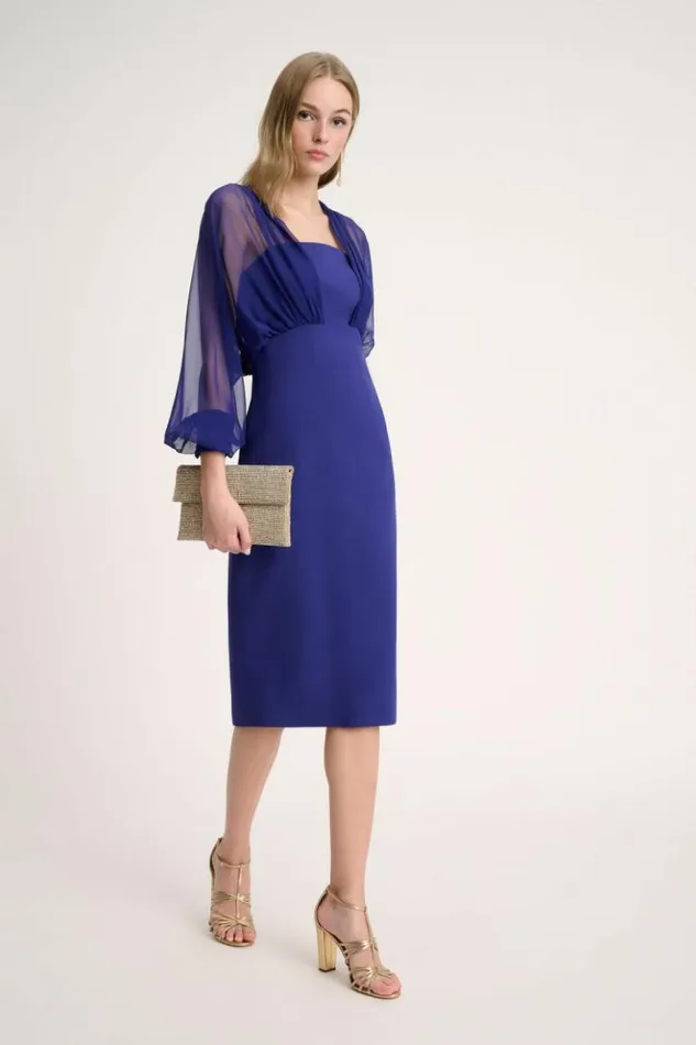 Luisa Spagnoli Formal Dresses Gradimento 8211 Elegant Dress Bluette 8211 Women
