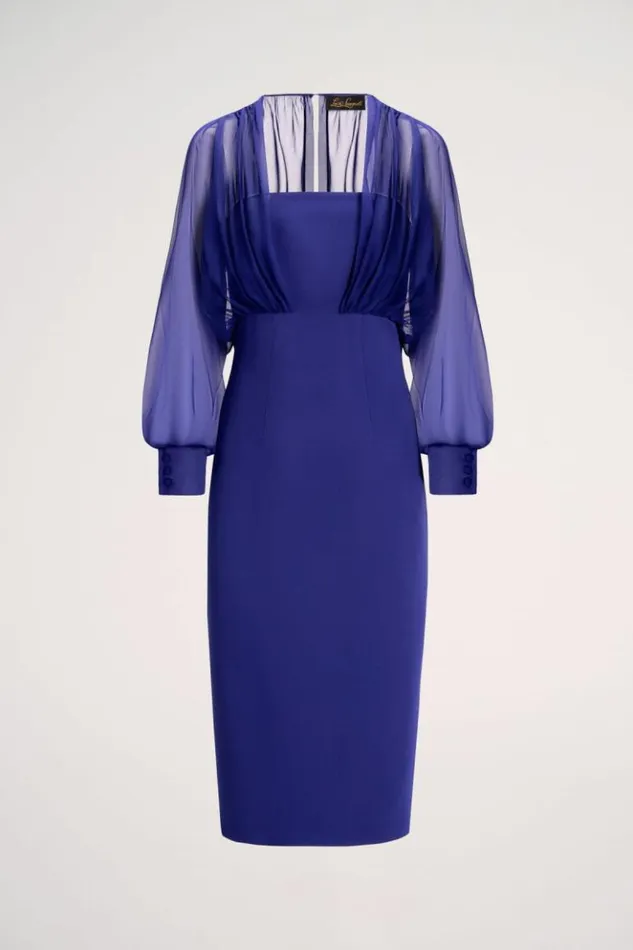 Luisa Spagnoli Formal Dresses Gradimento 8211 Elegant Dress Bluette 8211 Women Luisa Spagnoli Formal Dresses Gradimento 8211 Elegant Dress Bluette 8211 Women
