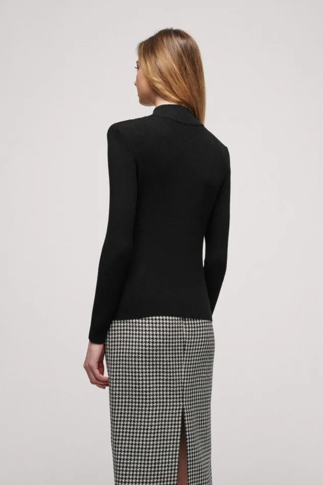 Luisa Spagnoli Knitwear Minima 8211 Wool Pullover Black 8211 Women Luisa Spagnoli Knitwear Minima 8211 Wool Pullover Black 8211 Women