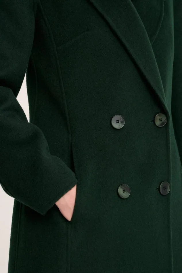 Luisa Spagnoli Outerwear Splendor 8211 DoubleBreasted Coat 8211 Women Luisa Spagnoli Outerwear Splendor 8211 DoubleBreasted Coat 8211 Women