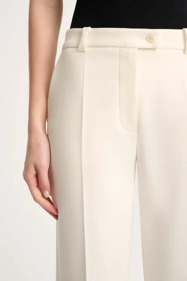 Luisa Spagnoli Pants Oriolo 8211 Creased Trousers Cream 8211 Women Luisa Spagnoli Pants Oriolo 8211 Creased Trousers Cream 8211 Women